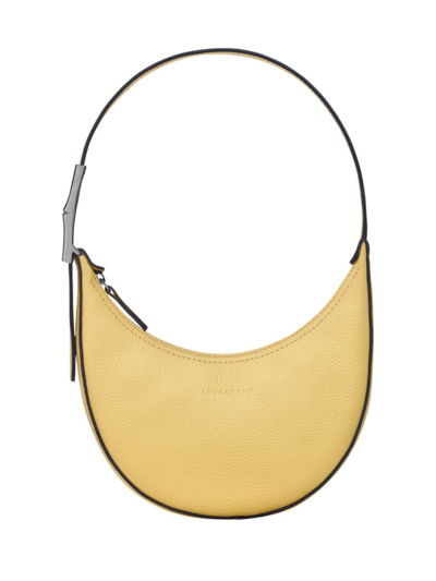 Shop Longchamp Women's Roseau Essential Small Leather Shoulder Bag In Wheat