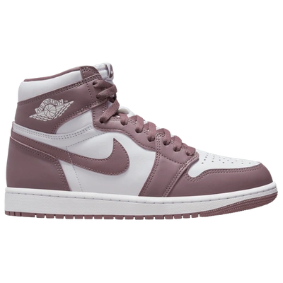 Shop Jordan Mens  Retro 1 Hi Og Rmstd In Purple/white/white