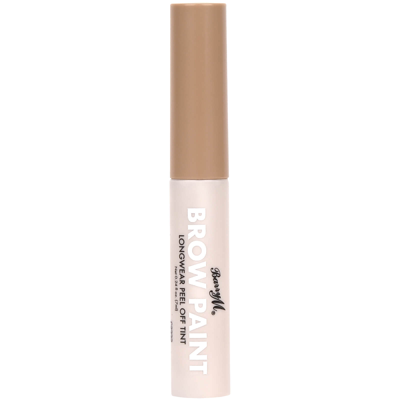 Shop Barry M Cosmetics Brow Paint Longwear Peel Off Tint 7.5g (various Shades) - Dark Brown