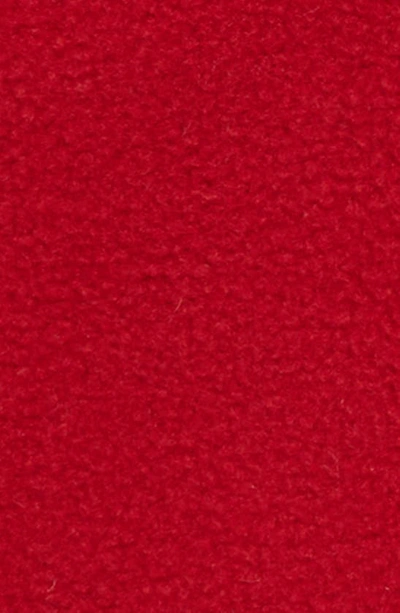 Hunter Kids Recycled Fleece Cuff Boot Socks In Military Red