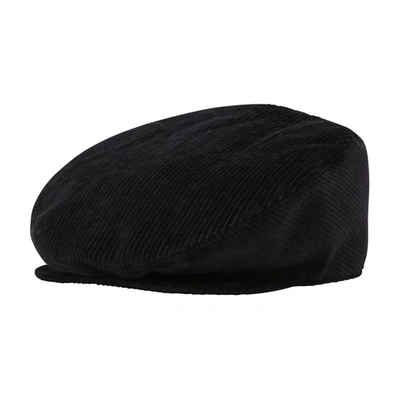 Shop Dolce & Gabbana Needlecord Flat Cap In Black