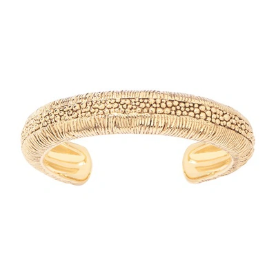 Shop Aurelie Bidermann Britania Bracelet In Gold