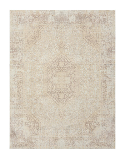 Lr Home Melody Waterproof Traditional Medallion Area Rug In Beige