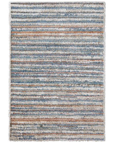 Weave & Wander Caide Transitional Stripes Accent Rug In Ivory