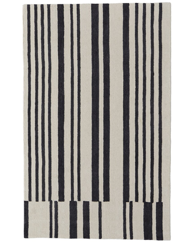 Weave & Wander Ardon Transitional Abstract Area Rug In Ivory