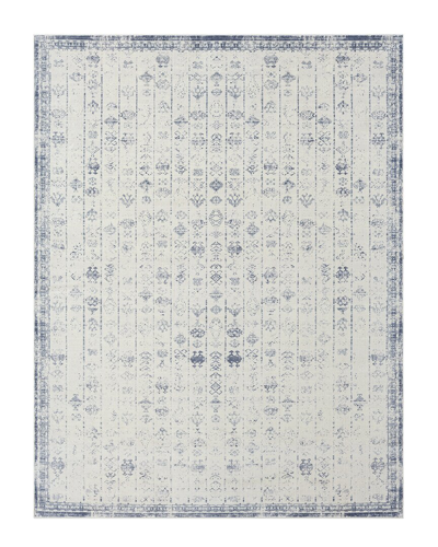 Shop Lr Home Melody Waterproof Transitional Tribal Area Rug In Blue