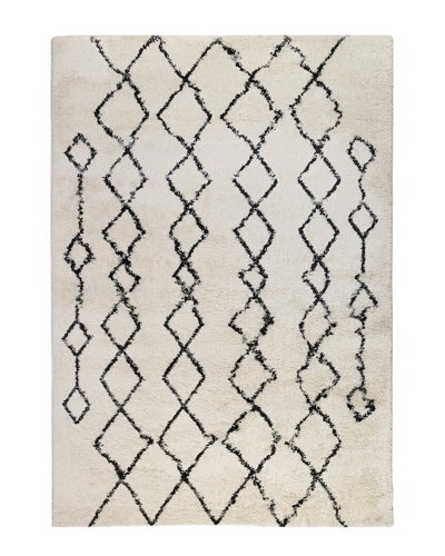 Shop Ar Rugs Aspen Clara Geometric Runner Rug In Cream