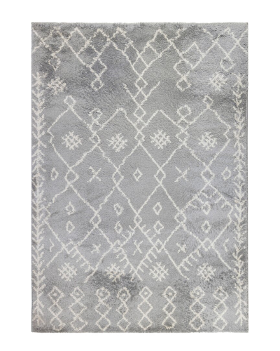 Ar Rugs Aspen Belen Geometric Runner Rug In Gray