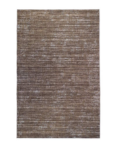 Ar Rugs Maryland Cecil Striped Runner Rug In Brown