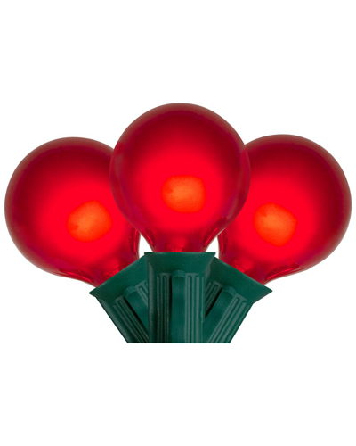 Northlight Set Of 15 Satin G50 Globe Christmas Lights