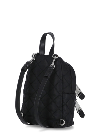 Shop Moschino Backpack With Logo In Black