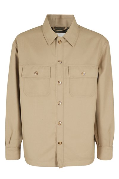 Drôle De Monsieur Beige 'la Chemise Flanelle' Shirt In Beige