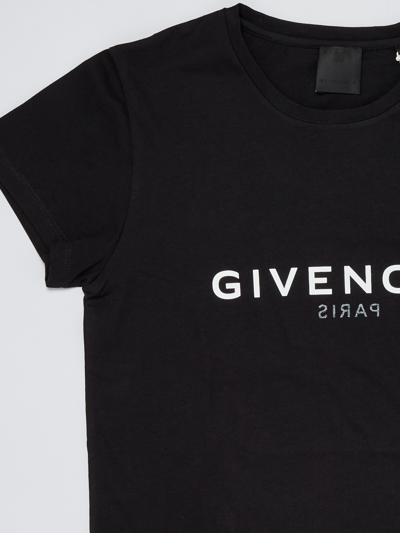 Shop Givenchy Cotton T-shirt In Nero