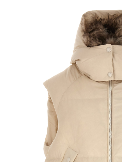 Salomon Long Pile Insert Vest In White