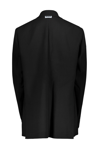 Shop Vetements Boxy Tailored Jacket In Black