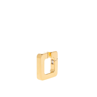 Shop Gucci Logo Cuff Earring In Gold