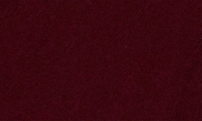 Go Couture Short Sleeve Sweater Dress In Burgundy