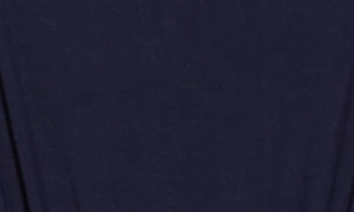 Go Couture Raglan Sleeve Wide Leg Jumpsuit In Navy