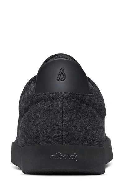 Shop Allbirds Piper Wool Sneaker In Natural Black/ Black