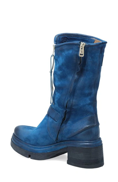 Shop As98 Emory Lug Sole Boot In Blue