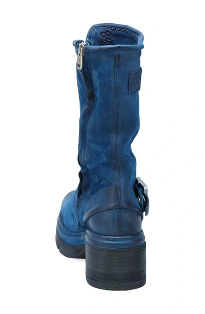 Shop As98 A.s.98 Emory Lug Sole Boot In Blue