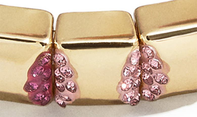 Shop Baublebar Pavé Crystal Stretch Bracelet In Gold Multi