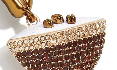 Baublebar Espresso Martini Statement Earrings In Brown