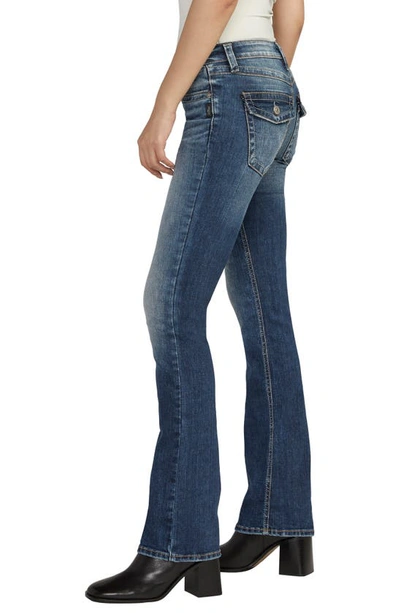 Shop Silver Jeans Co. Tuesday Slim Bootcut Jeans In Indigo