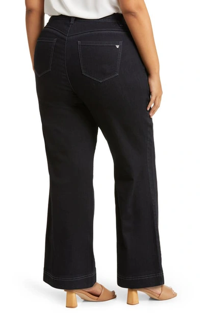 Wit & Wisdom 'ab'solution Skyrise High Waist Flare Jeans In Indigo