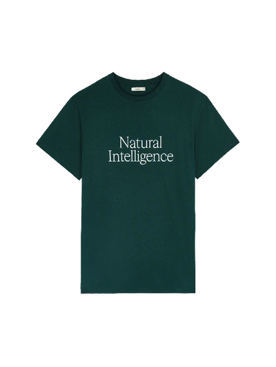 Shop Pangaia 365 Natural Intelligence T-shirt In Foliage Green
