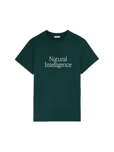 Shop Pangaia Womens 365 Natural Intelligence T-shirt In Foliage Green