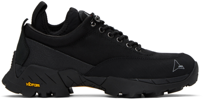 Shop Roa Black Neal Sneakers In 001 Black