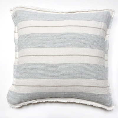 Shop Pom Pom At Home Laguna Pillow In Blue