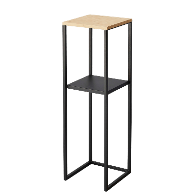 Yamazaki Home Two-tier Display & Storage Shelf (31.5" H) In Black ...