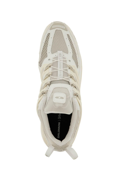 Salomon Breathable Mesh Sneakers With Durable Rubber Sole In White