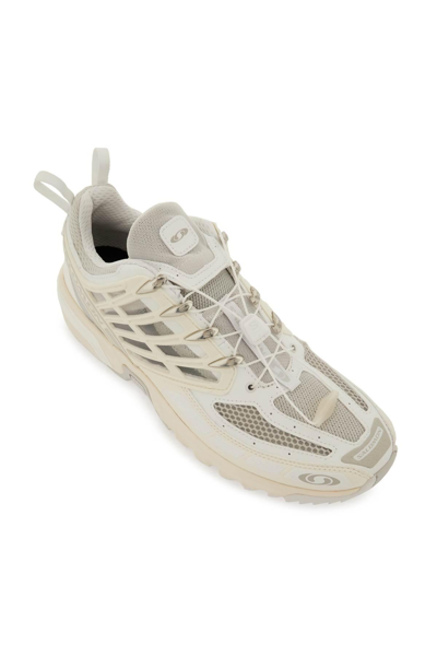 Salomon Breathable Mesh Sneakers With Durable Rubber Sole In White