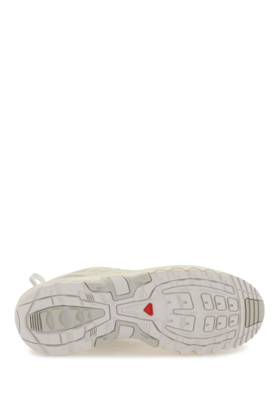 Salomon Breathable Mesh Sneakers With Durable Rubber Sole In White