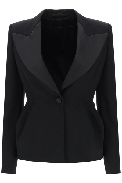 Shop Max Mara Proteo Shaped Jacket In Black