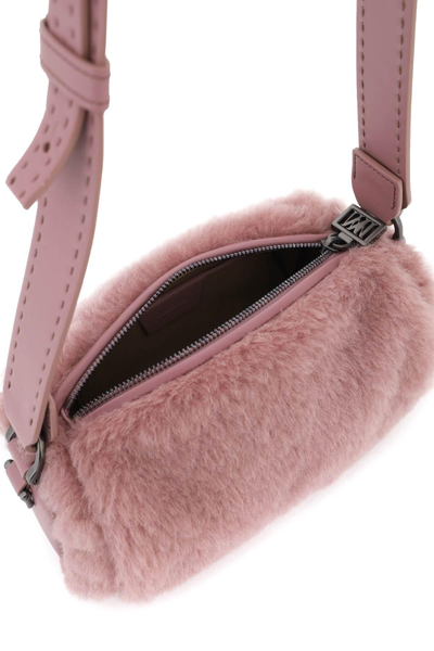 Shop Max Mara Teddy Crossbody Bag In Pink