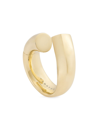 Shop Tabayer Women's Oera Large 18k Yellow Gold Ring