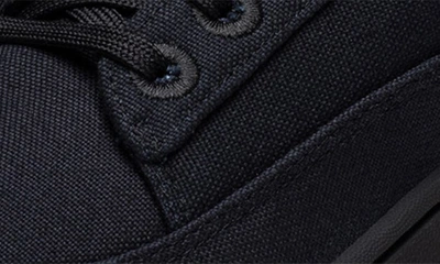 Shop Allbirds Pacer Canvas Mid Top Sneaker In Natural Black/ Natural Black
