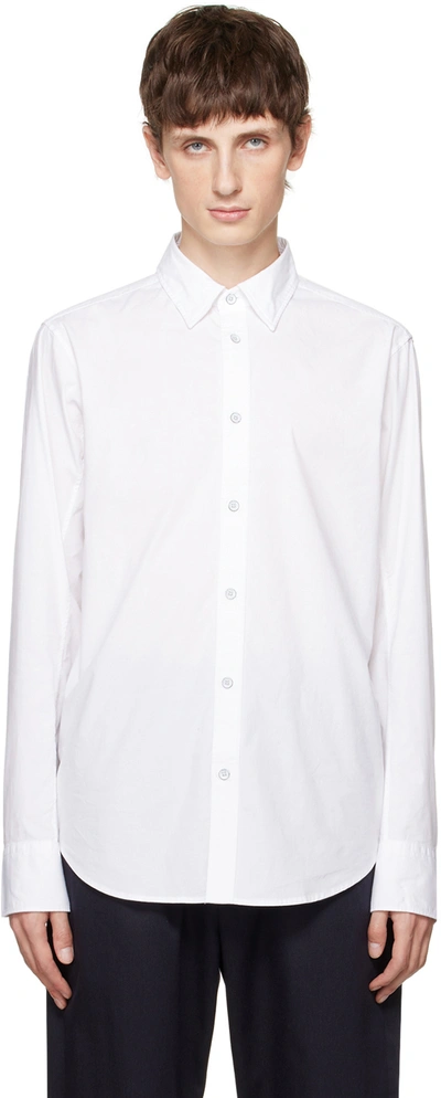 Shop Rag & Bone White Zac Shirt