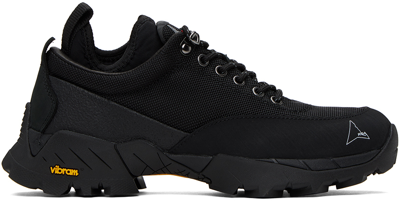 Shop Roa Black Neal Sneakers In 001 Black