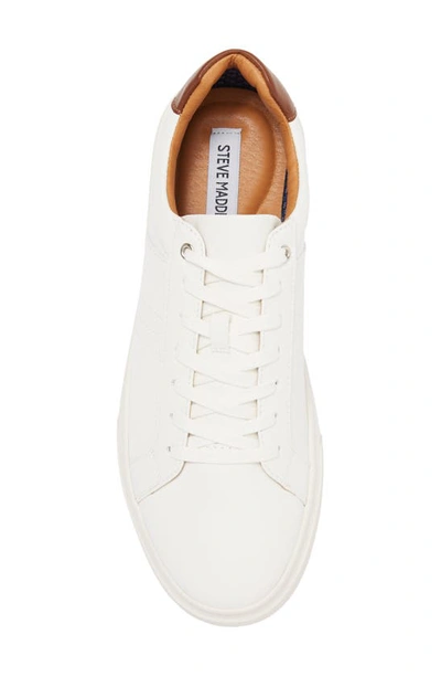 Steve Madden Tucker Sneaker In White
