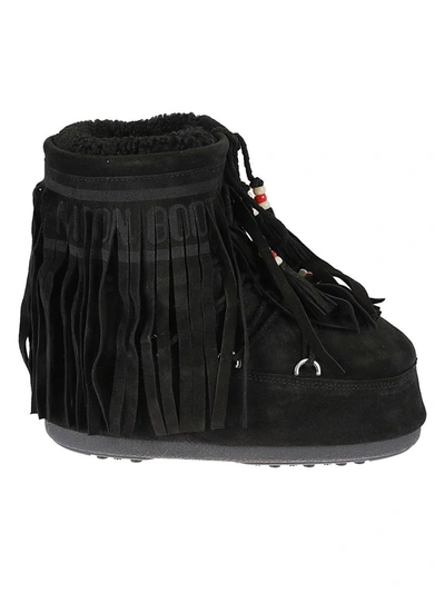 Shop Alanui Snow Boots In Black