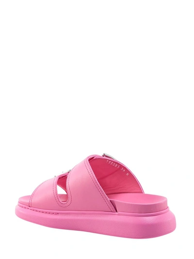 Shop Alexander Mcqueen Sandals In Pink