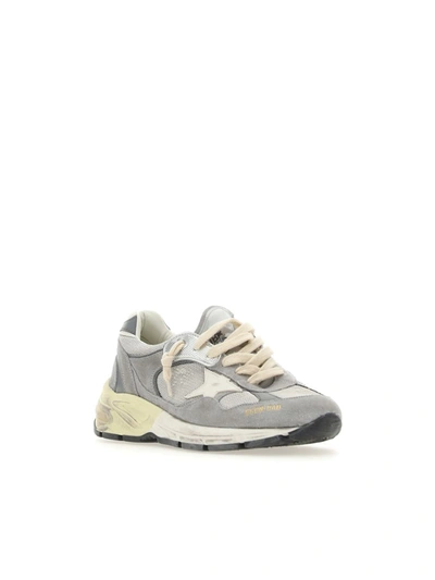 Shop Golden Goose Sneakers In Grey/silver/white
