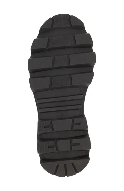 Shop Karl Lagerfeld Lug Sole Work Boot In Black