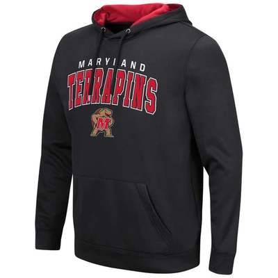 Shop Colosseum Black Maryland Terrapins Resistance Pullover Hoodie