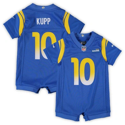Shop Nike Infant  Cooper Kupp Royal Los Angeles Rams Game Romper Jersey